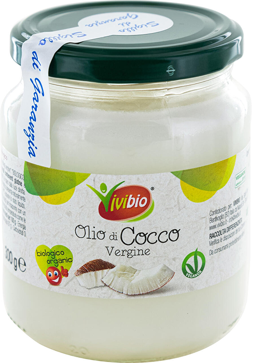 OLIO DI COCCO VERGINE VIVIBIO 300 ML - pharmaonline24.it