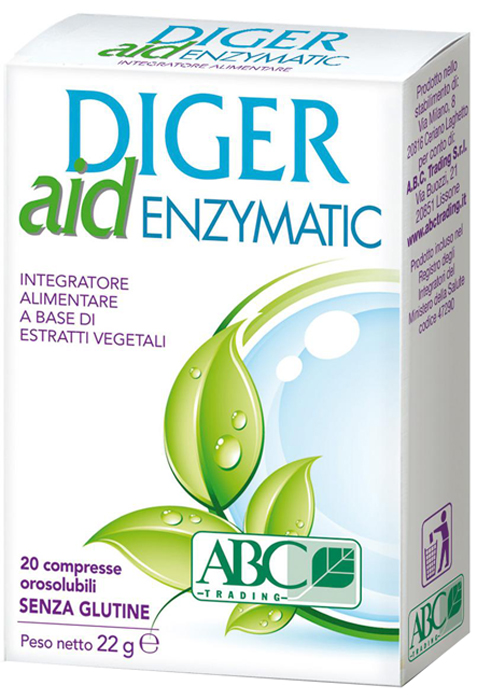 DIGER AID ENZYMATIC 20 COMPRESSE - pharmaonline24.it