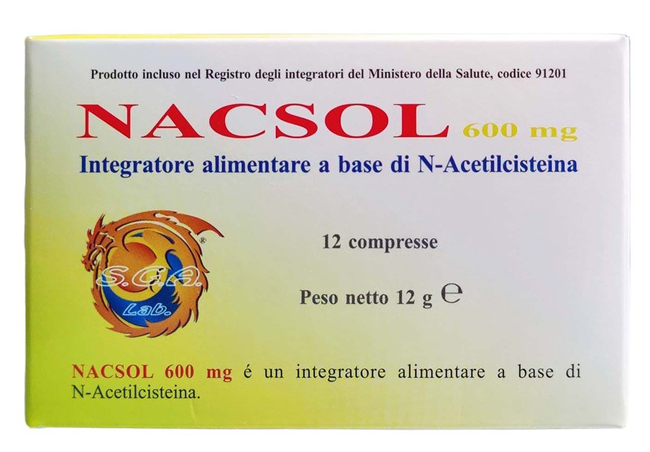 NACSOL 12 COMPRESSE - pharmaonline24.it