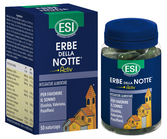 ESI ERBE DELLA NOTTE ACTIV 50 CAPSULE - pharmaonline24.it