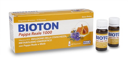 BIOTON PAPPA REALE 1000 14 FLACONCINI - pharmaonline24.it