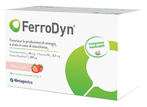 FERRODYN 84 COMPRESSE MASTICABILI - pharmaonline24.it
