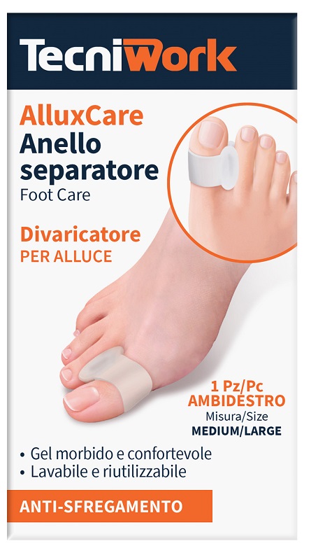 ALLUXCARE SEPARATORE DIVARICATORE ALLUCE MEDIUM/LARGE 1 PEZZO - pharmaonline24.it