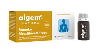 ALGEM MANUKA RICOSTITUENTE FORTE 10 FLACONCINI 10 ML - pharmaonline24.it