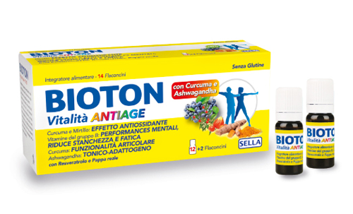 BIOTON VITALITA' ANTI AGE 14 FLACONCINI DA 10 ML - pharmaonline24.it