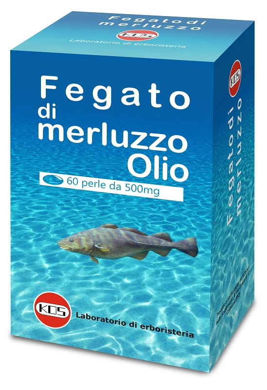 FEGATO MERLUZZO 60 PERLE 500 MG - pharmaonline24.it