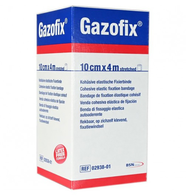 BENDA ELASTICA AUTOADESIVA GAZOFIX 10X400 CM - pharmaonline24.it
