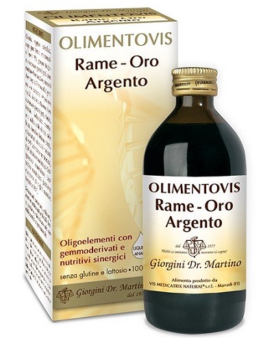 RAME ORO ARGENTO OLIMENTOVIS 200 ML - pharmaonline24.it
