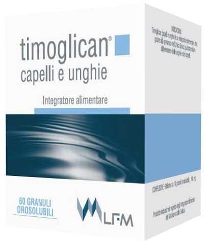 TIMOGLICAN CAPELLI E UNGHIE 60 GRANULI 24 G - pharmaonline24.it