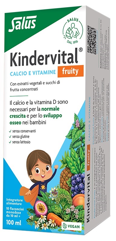 KINDERVITAL FRUITY 10 FLACONCINI DA 10 ML - pharmaonline24.it