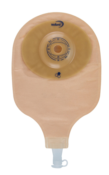 SACCA PER UROSTOMIA TRASPARENTE RITAGLIABILE AURUM PROFILE URO MIDI DIAMETRO 13-35 MM INIZIO CONVESSITA' 35 MM 10 PEZZI - pharmaonline24.it