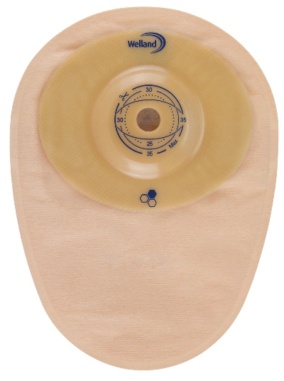 SACCA PER COLOSTOMIA WELLAND AURUM CONVEX COLO MIDI OPACA RITAGLIABILE DIAMETRO 13-25 MM INIZIO CONVESSITA' 25 MM 10 PEZZI - pharmaonline24.it