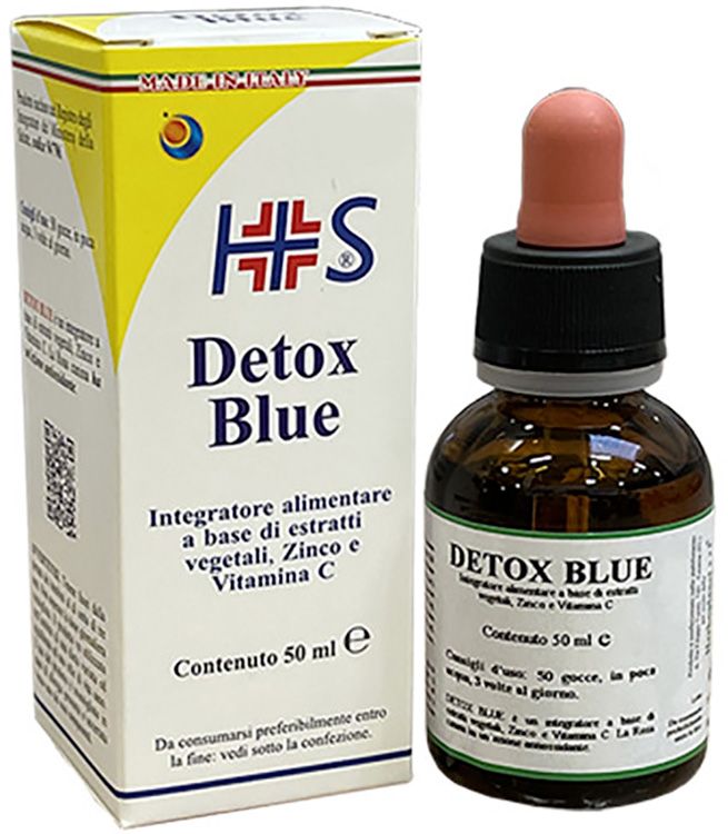 DETOX BLUE GOCCE 50 ML - pharmaonline24.it