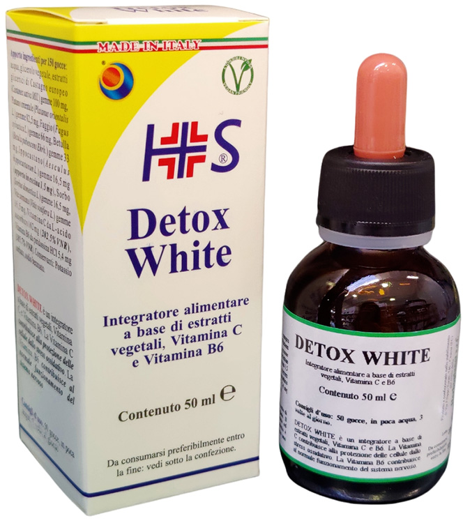 DETOX WHITE GOCCE 50 ML - pharmaonline24.it