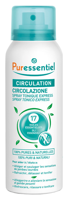 PURESSENTIEL SPRAY TONICO EXPRESS CIRCOLAZIONE 100 ML - pharmaonline24.it