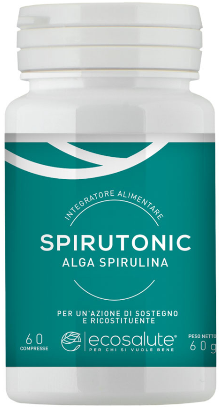 SPIRUTONIC ALGA SPIRULINA 60 COMPRESSE - pharmaonline24.it