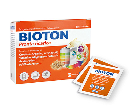 BIOTON PRONTA RICARICA 20 BUSTINE - pharmaonline24.it