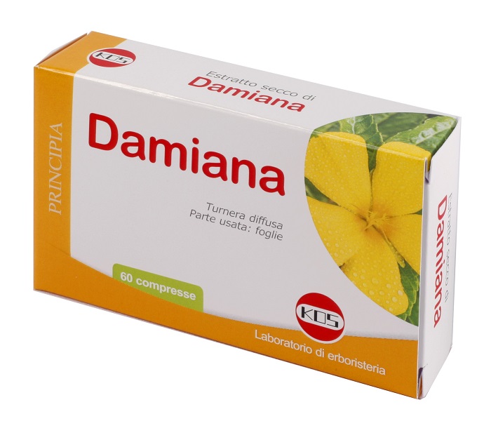 DAMIANA ESTRATTO SECCO 60 COMPRESSE - pharmaonline24.it