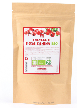 ROSA CANINA POLVERE BIO 100 G - pharmaonline24.it