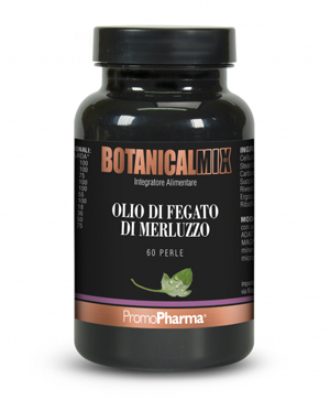 OLIO DI FEGATO DI MERLUZZO BOTANICAL MIX 60 PERLE - pharmaonline24.it
