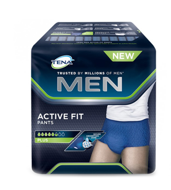 PULL UP UOMO TENA MEN PANTS ACTIVE FIT L 8 PEZZI - pharmaonline24.it
