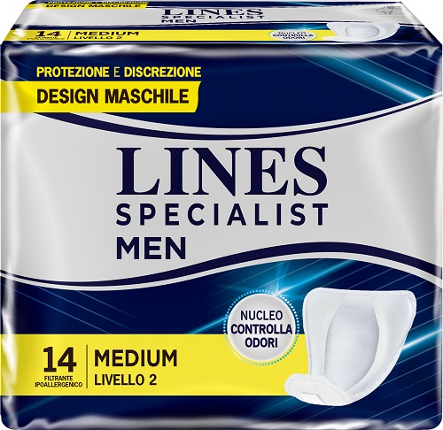 LINES SPECIALIST MEN LIVELLO 2 14 PEZZI - pharmaonline24.it