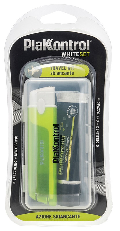 PLAKKONTROL WHITE SET TRAVEL KIT - pharmaonline24.it