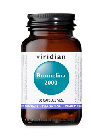 VIRIDIAN BROMELINA 2000 30 CAPSULE - pharmaonline24.it