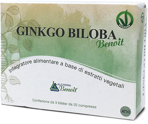 GINKO BILOBA BENOIT 60 COMPRESSE DA 500 MG - pharmaonline24.it