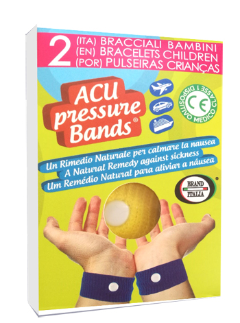 BRACCIALE ACU PRESSURE BAND BAMBINI 2 PEZZI - pharmaonline24.it