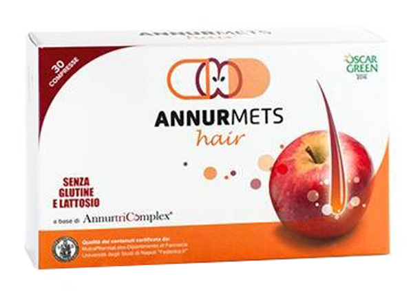 ANNURMETS HAIR 510 MG 30 COMPRESSE - pharmaonline24.it