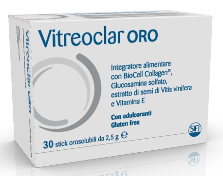 VITREOCLAR ORO 30 BUSTINE OROSOLUBILI DA 2,5 G - pharmaonline24.it