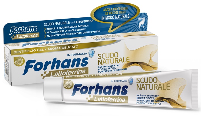 FORHANS DENTIFRICIO SCUDO NATURALE 75 ML - pharmaonline24.it
