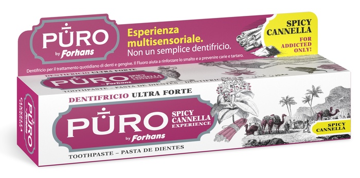 PURO DENTIFRICIO SPICY CANNELLA 75 ML - pharmaonline24.it