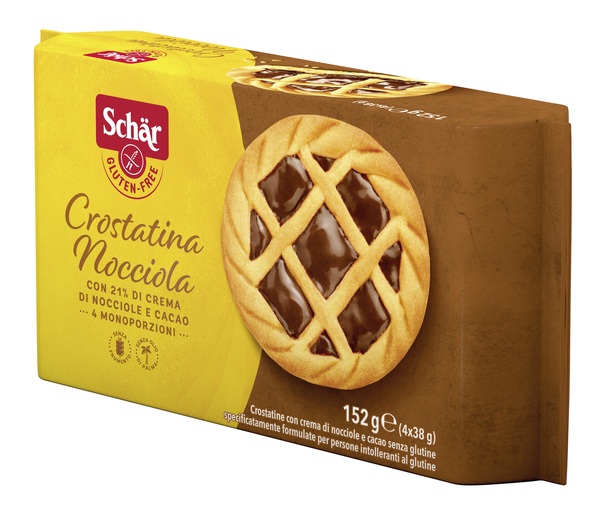 SCHAR CROSTATINA NOCCIOLA 4 MONOPORZIONI DA 38 G - pharmaonline24.it