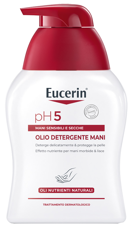 EUCERIN PH5 OLIO DETERGENTE MANI SECCHE E SCREPOLATE 250 ML - pharmaonline24.it