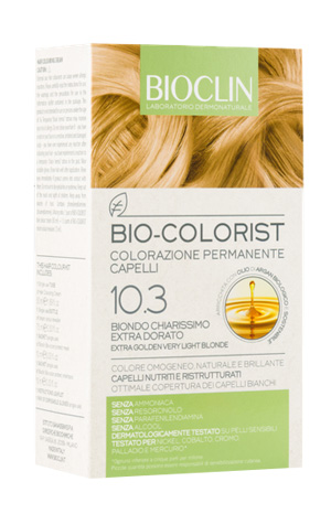 BIOCLIN BIO COLORIST 10,3 BIONDO CHIARISSIMO EXTRA DORATO - pharmaonline24.it