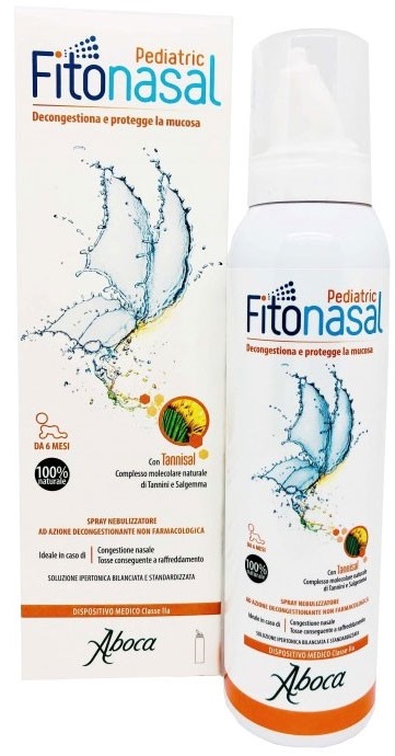 FITONASAL PEDIATRIC NEBULIZZATORE SPRAY 125 ML - pharmaonline24.it