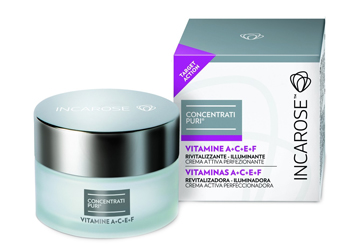 INCAROSE CONCENTRATO PURI CREMA VITAMINE A+C+E+F 50 ML - pharmaonline24.it