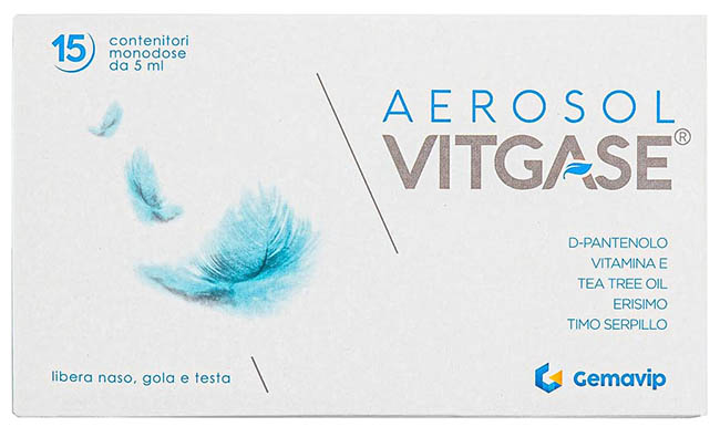 VITGASE AEROSOL 15 FLACONCINI 5 ML - pharmaonline24.it