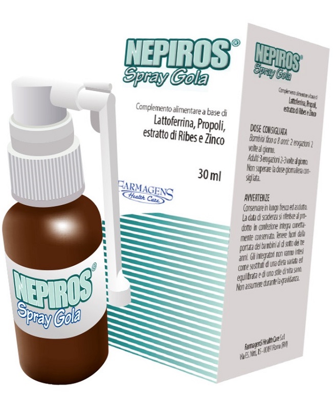 NEPIROS SPRAY GOLA 30 ML NUOVA FORMULA - pharmaonline24.it
