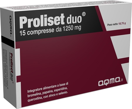 PROLISET DUO 15 COMPRESSE - pharmaonline24.it