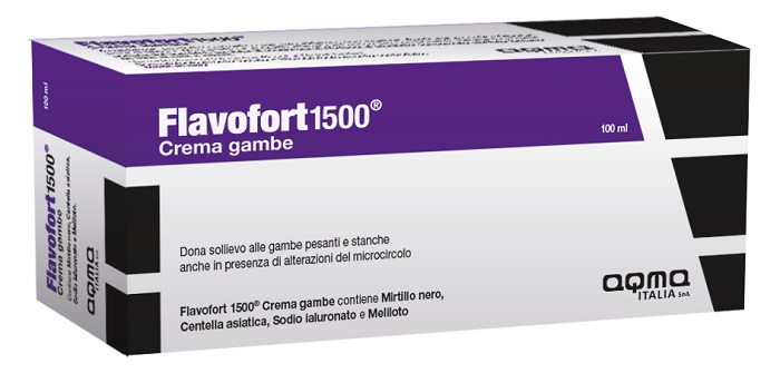 FLAVOFORT 1500 CREMA GAMBE 100 ML - pharmaonline24.it