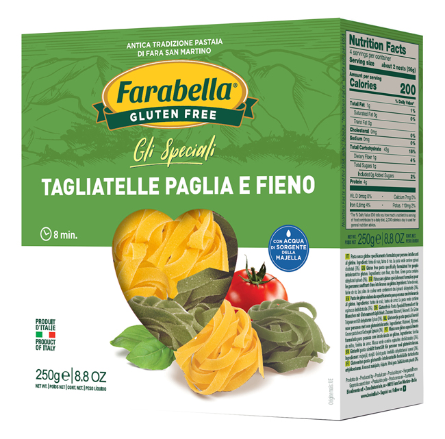 FARABELLA TAGLIATELLE PAGLIA FIENO 250 G - pharmaonline24.it