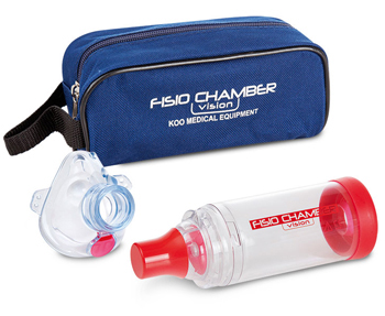FISIOCHAMBER VISION PLUS INFANT CAMERA DI INALAZIONE ANTI STATICA CON MASCHERA PANDA - pharmaonline24.it