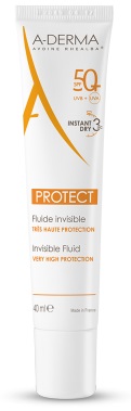 ADERMA A-D PROTECT FLUIDO INVISIBILE 50+ 40 ML - pharmaonline24.it