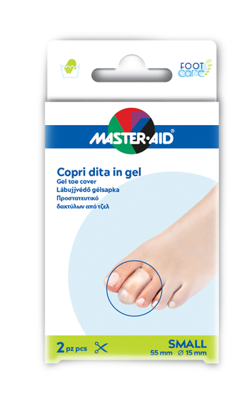 COPRI DITA MASTER-AID FOOTCARE IN GEL SMALL 2 PEZZI C1 - pharmaonline24.it