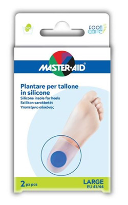 TALLONIERA IN DUE TIPOLOGIE DI SILICONE MASTER-AID FOOTCARE LARGE 2 PEZZI F4 - pharmaonline24.it