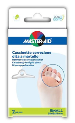 CORRETTORE DITA A MARTELLO MASTER-AID FOOTCARE SMALL 2 PEZZI C12 - pharmaonline24.it