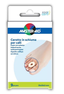 CEROTTO CALLI MASTER-AID FOOTCARE IN SCHIUMA PU 3 MM 9 PEZZI B9 - pharmaonline24.it